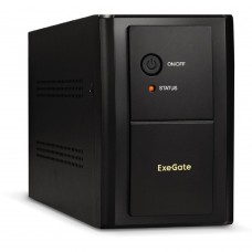 ИБП Exegate EX292609RUS ИБП ExeGate SpecialPro UNB-2000.LED.AVR.2SH.RJ.USB <2000VA/1200W, LED, AVR,2*Schuko, RJ45/11, USB, металлический корпус, Black>