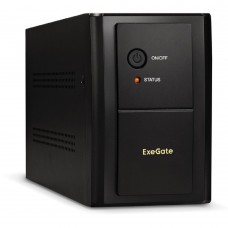 ИБП Exegate EX292611RUS ИБП ExeGate SpecialPro UNB-2200.LED.AVR.1SH.2C13.RJ.USB <2200VA/1300W, LED, AVR,1*Schuko+2*C13, RJ45/11, USB, металлический корпус, Black>
