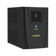 ИБП Exegate EX292798RUS ИБП ExeGate SpecialPro UNB-1500.LED.AVR.2SH.3C13.USB <1500VA/950W, LED, AVR, 2*Schuko+3*C13,USB,съемн.кабель, металлический корпус, Black>