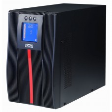 ИБП PowerCom Macan MAC-2000 ИБП {On-Line, 2000VA/2000W, Tower, IEC, LCD, Serial+USB, SNMPslot, подкл. доп. батарей} (1034862)