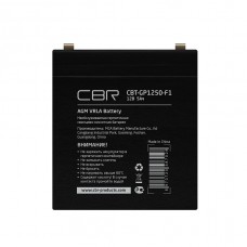 батареи CBR Аккумуляторная VRLA батарея CBT-GP1250-F1 (12В 5Ач), клеммы F1