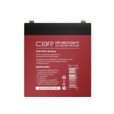 батареи CBR Аккумуляторная VRLA батарея CBT-HR1221W-F2 (12В 5,2Ач), клеммы F2