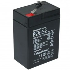 батареи/комплектующие к ИБП CyberPower Аккумуляторная батарея RC 6-4.5 6V/4.5Ah