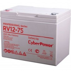 батареи/комплектующие к ИБП CyberPower Аккумуляторная батарея RV 12-75 / 12 В 75 Ач