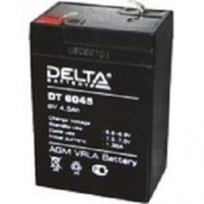 батареи Delta DT 6045 (4.5 А\ч, 6В) свинцово- кислотный аккумулятор  