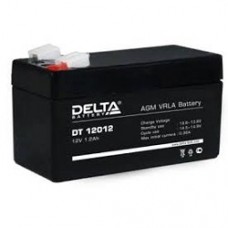 батареи Delta DT 12012 (1.2 А\ч, 12В) свинцово- кислотный аккумулятор  