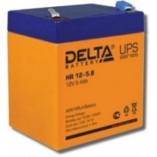 батареи Delta HR 12-5.8 (5.8 А\ч, 12В) свинцово- кислотный аккумулятор  