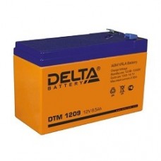 батареи Delta DTM 1209  (9 А\ч, 12В) свинцово- кислотный аккумулятор  