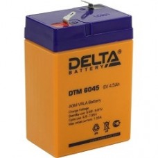батареи Delta DTM 6045 (4.5 А\ч, 6В) свинцово- кислотный аккумулятор  