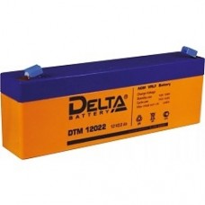 батареи Delta DTM 12022  (2.2 А\ч, 12В) свинцово- кислотный аккумулятор  