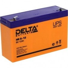 батареи Delta HR 6-12 (12 А\ч, 6 В) свинцово- кислотный аккумулятор  