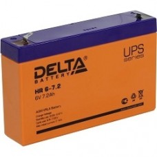 батареи Delta HR 6-7.2 (7.2 А\ч, 6В) свинцово- кислотный аккумулятор  
