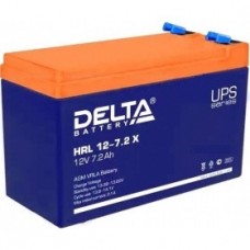 батареи Delta HRL 12-7.2  Х (7.2 А\ч, 12В) свинцово- кислотный  аккумулятор