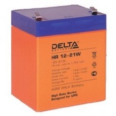 батареи Delta HR 12-21 W (5 А\ч, 12В) свинцово- кислотный  аккумулятор  