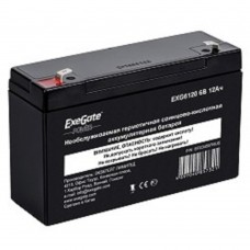 батареи Exegate EP234537RUS Аккумуляторная батарея DT 612 (6V 12Ah, клеммы F1)