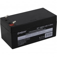 батареи Exegate EX282958RUS Аккумуляторная батарея DT 12032 (12V 3.2Ah, клеммы F1)