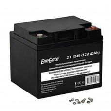 батареи Exegate EX282976RUS Аккумуляторная батарея DT 1240 (12V 40Ah, под болт М5)