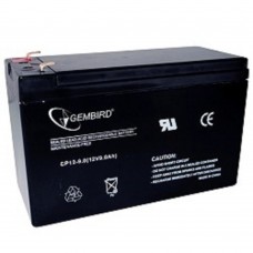 батареи Gembird Аккумулятор для Источников Бесперебойного Питания BAT-12V9AH