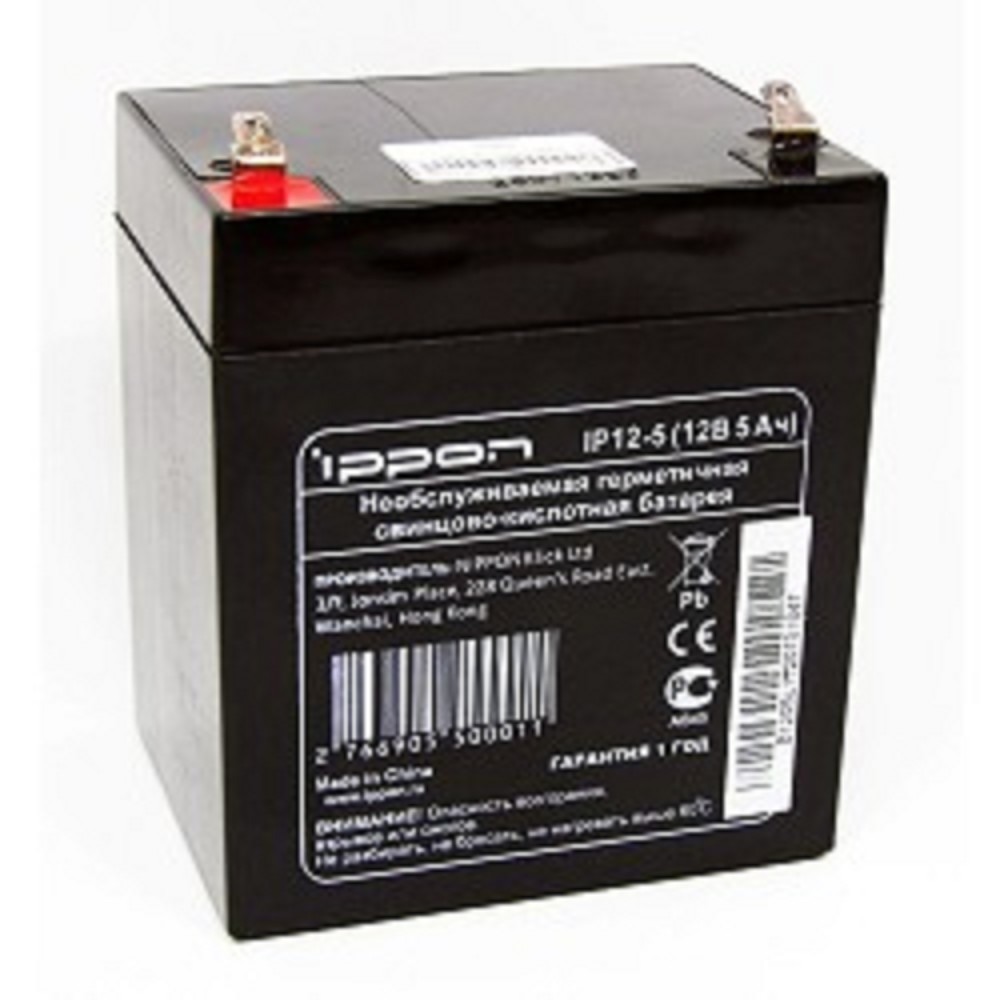 батареи Ippon Батарея IP12-5 12V/5AH {669055}