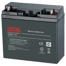 акб поверком Powercom Аккумуляторная батарея PM-12-17 12В/17Ач (1435623)