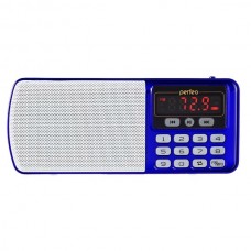 Радиоприемник Perfeo радиоприемник цифровой ЕГЕРЬ FM+ 70-108МГц/ MP3/ питание USB или BL5C/ цвет синий (i120-BL) PF_5027