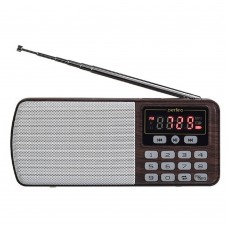 Радиоприемник Perfeo радиоприемник цифровой ЕГЕРЬ FM+ 70-108МГц/ MP3/ питание USB или BL5C/ коричневый (i120-BK) PF_A4463
