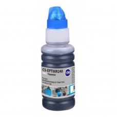 Расходные материалы Cactus CS-EPT00R240 Чернила для Epson L7160/L7180, голубой, 70мл