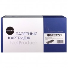 Расходные материалы NetProduct 106R02778 Картридж  для Xerox Phaser 3052/3260/WC 3215/3225, 3К (новая прошивка)