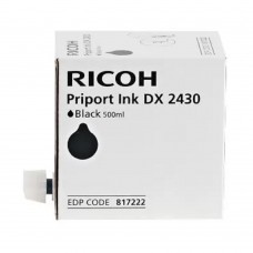 Расходные материалы Ricoh Краска тип 2430, Black {DX2330/2430 (1х500мл) (817222)