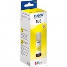 Расходные материалы EPSON C13T00R440  Контейнер 106 с желтыми чернилами для L7160/7180, 70 мл.