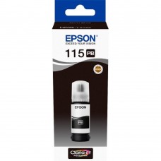 Расходные материалы EPSON C13T07D14A  Контейнер 115 с черными чернилами для L8160/L8180