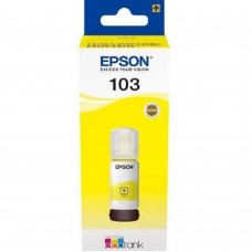 Расходные материалы EPSON C13T00S44A  Контейнер 103 с желтыми чернилами для L1110/L3100/3101/3110/3150/3151, 65 мл.