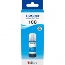 Расходные материалы EPSON C13T09C24A Картридж 108 EcoTank Ink для Epson L8050/L18050, Cyan 70ml