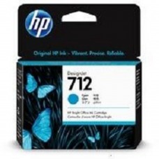 Расходные материалы Картридж струйный HP 712 3ED67A голубой (29мл) для HP DJ Т230/630