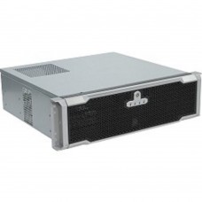 Корпус Procase EM338D-B-0 Корпус 3U Rack server case, дверца, черный, без блока питания, глубина 380мм, MB 12