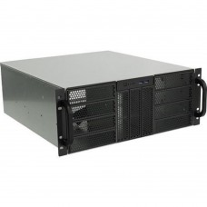 Корпус Procase RE411-D0H17-E-55 Корпус 4U server case,0x5.25+17HDD,черный,без блока питания,глубина 550мм,MB EATX 12
