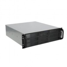 Корпус Procase RE306-D6H4-C-48 Корпус 3U server case,6x5.25+4HDD,черный,без блока питания,глубина 480мм,MB CEB 12