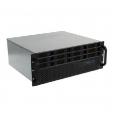 Корпус Procase ES412XS-SATA3-B-0 Корпус 4U Rack server case (12 SATA3/SAS 12Gb hotswap HDD), черный, без блока питания, глубина 400мм, MB 12