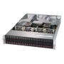 Сервер Supermicro SYS-2029U-TR4 2U, 2xLGA3647 (up to 205W), iC621 (X121PU), 24xDDR4, up to 24x2.5 SAS/SATA, up to 4x2.5 NVME Gen3 (optional), 4x 1000Base-T (i350), 2x PCIE x16, 4x PCIE x8 LP, 1x PCIE x8 LP, 