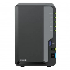 Дисковый массив Synology DS224+ Сетевое хранилище DC 2,0GhzCPU/2GB(upto6)/RAID0,1/up to 2HDDs SATA(3,5' 2,5')/2xUSB3.2/2GigEth/iSCSI/2xIPcam(up to 25)/1xPS /1YW (repl DS220+) 