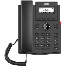 VoIP-телефон Телефон IP Fanvil X301P  c б/п черный