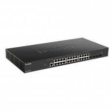 Сетевое оборудование D-Link DXS-1210-28T/A1A PROJ Настраиваемый L2+ коммутатор с 24 портами 10GBase-T и 4 портами 25GBase-X SFP28