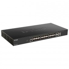 Сетевое оборудование D-Link DXS-1210-28S/A1A PROJ Настраиваемый L2+ коммутатор с 24 портами 10GBase-X SFP+ и 4 портами 10GBase-T