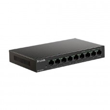 Сетевое оборудование D-Link DES-1009MP/A1A Неуправляемый коммутатор с 8 портами 10/100Base-TX и 1 портом 10/100/1000Base-T (8 портов РоЕ 802.3af/at, PoE-бюджет 117 Вт)
