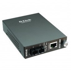 Сетевое оборудование D-Link DMC-515SC/D7A(E) Медиаконвертер с 1 портом 10/100Base-TX и 1 портом 100Base-FX с разъемом SC для одномодового оптического кабеля (до 15 км)