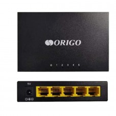 Сетевое оборудование ORIGO OS1205/A1A Неуправляемый коммутатор 5x100Base-TX, корпус металл