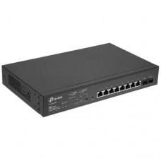 Сетевое оборудование TP-Link SG2210MP Коммутатор JetStream Smart с 8 гигабитными портами PoE+ и 2 портами SFP