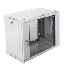 Монтажное оборудование ЦМО Шкаф телекоммуникационный настенный разборный 9U (600х350) дверь стекло (ШРН-Э-9.350) (1 коробка)