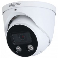 Видеонаблюдение DAHUA DH-IPC-HDW3449HP-AS-PV-0280B-S4 Уличная турельная IP-видеокамера TiOC с ИИ и активным сдерживанием 4Мп; 1/2.7” CMOS; объектив 2.8мм, видеоаналитика, ИК 30м, LED 30м, IP67, корпус: металл