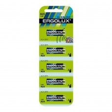 Батарейки  Ergolux LR23A BL-5 (A23-BP5, батарейка,12В) (5 шт. в уп-ке)